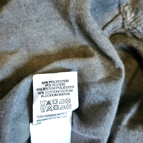 Lucky Brand Jack Daniel's Tennessee Whiskey Gray Studded Short Sleeve Tee Top - Picture 9 of 9